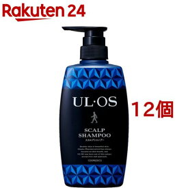 ウルオス(UL・OS／ウル・オス) 薬用スカルプシャンプー(500ml*12個セット)【ウルオス(UL・OS)】[ノンシリコン スカルプ 清涼感 パラベンフリー]