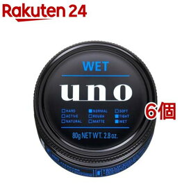 ウーノ ウェットエフェクター(80g*6個セット)【ウーノ(uno)】