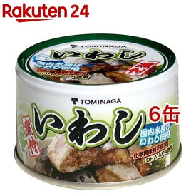TOMINAGA いわし 煮つけ 缶詰(140g*6缶セット)