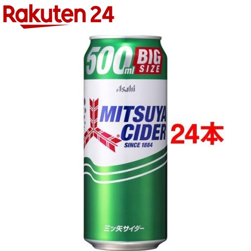 楽天市場 三ツ矢サイダー 500ml 24本入 三ツ矢サイダー 楽天24