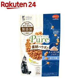 コンボ ピュア キャット まぐろ味 チーズ＆まぐろ節パウダー仕立て(200g)【コンボ ピュア】