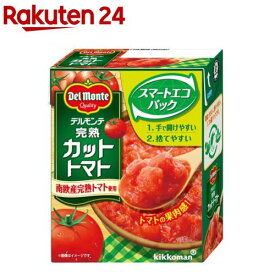 デルモンテ 完熟カットトマト(388g)【デルモンテ】[紙パック ストック パスタ 煮込み]