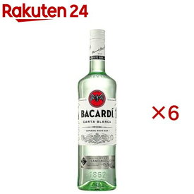 バカルディ スペリオール ホワイト(750ml×6セット)