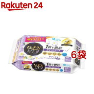 エリエール キレキラ！ 1枚で徹底トイレお掃除シート つめかえ用(20枚×6袋セット)【エリエール】