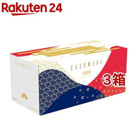 スコッティ ティッシュ カシミヤ 寿 パッケージ(440枚(220組)*3箱セット)【スコッティ(SCOTTIE)】[ティッシュ]