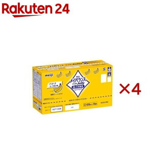 明治 メイバランス ソフトゼリー バナナヨーグルト味(6個入×4セット(1個125ml))【メイバランス】