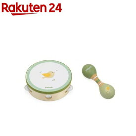 PolarB マラカス＆タンバリンセット ことり(1セット)【PolarB】