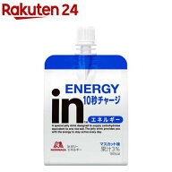 inゼリー エネルギー(180g×6個入)【inゼリー】[森永製菓 ゼリー飲料 体調管理 防災 非常食 受験]