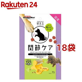 ドギーマン でるでる わんこの健食玉 関節ケア(60g*18袋セット)【ドギーマン(Doggy Man)】