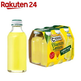 【企画品】C1000 ビタミンレモン ラベルレス(140ml×6本)【C1000】