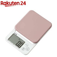 タニタ デジタルクッキングスケール ピンク KJ-222-PK(1台)【タニタ(TANITA)】[計量器 2kg 0.1gキッチン …