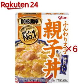 グリコ DONBURI亭 親子丼(210g×6セット)【DONBURI亭】