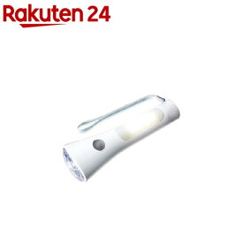 LED ランタン付き懐中電灯 ホワイト KFL-304L(W)(1コ入)