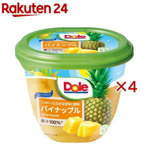�t���[�c�p�b�N�p�C��(425g×4�Z�b�g)�y�h�[��(Dole)�z