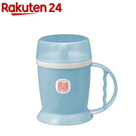 台和 吸い口付き マグカップ ブルー(1個)