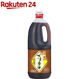 日清 ごま香油 ポリ 業務用(1.5kg)[胡麻油 ゴマ油 菜種油 大容量 日清オイリオ 中華]