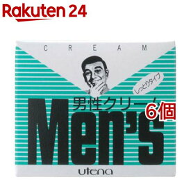 ウテナ 男性クリーム しっとり(60g*6個セット)【ウテナ】