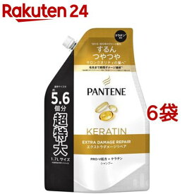 パンテーン エクストラダメージリペア シャンプー 詰替 超特大(1700ml*6袋セット)【PANTENE(パンテーン)】