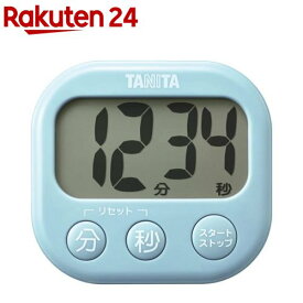 タニタ カウントアップ機能付き でか見えタイマー TD-432-BL(1個)【タニタ(TANITA)】