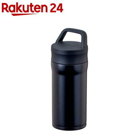 取手付きコーヒーマグボトル 350ml ブラック A CN-353BK(1個)