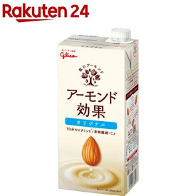 グリコ アーモンド効果(1L*6本入)【アーモンド効果】[アーモンドミルク ビタミンE 食物繊維 アーモンド]