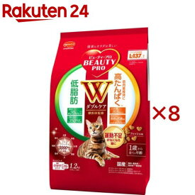 ビューティープロ キャット ダブルケア 低脂肪・高たんぱく(5袋入×8セット(1袋240g))