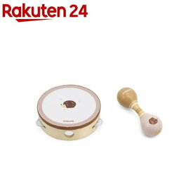 PolarB マラカス＆タンバリンセット はりねずみ(1セット)【PolarB】