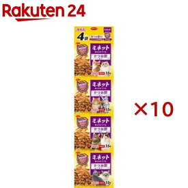 スマック ミネット グレインフリー かつお節添え(4袋入×10セット(1袋35g))