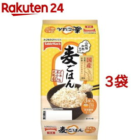 麦ごはん(160g*3食入*3袋セット)[パックご飯 ごはん レトルト 米 レンチン]