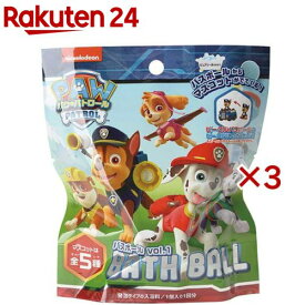 パウ・パトロール バスボール vol.1 ピュアソーダの香り(1個入(60g)×3セット)