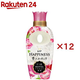 レノア ハピネス 夢ふわタッチ 柔軟剤 アンティークローズ 本体(450ml×12セット)【レノアハピネス】
