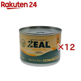 ZEAL プレミアム犬缶 ラム(170g×12セット)