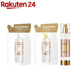 【訳あり】パンテーン 3点詰替セット エフォートレス コンプリートナイトリペアー(1セット)【PANTENE(パンテーン)】