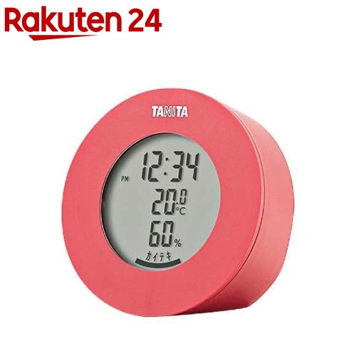 楽天市場 タニタ デジタル温湿度計 ピンク Tt 585 Pk 1個 タニタ Tanita 楽天24