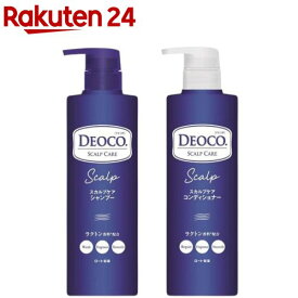 デオコ スカルプケア シャンプー＆コンディショナー 本体セット(1セット)【デオコ】