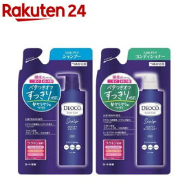 デオコ スカルプケア シャンプー＆コンディショナー 詰め替えセット(1セット)【デオコ】