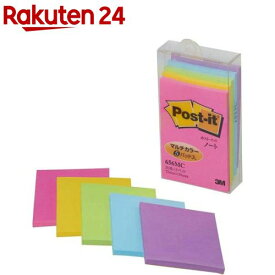 ポスト・イット マルチカラー ノート656 656MC(30枚*5パッド)【ポストイット(Post-it)】