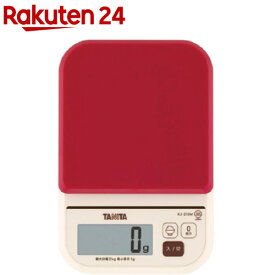 タニタ デジタルクッキングスケール レッド KJ-210M-RD(1コ入)【タニタ(TANITA)】