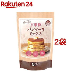 オーサワの玄米粉パンケーキミックス(200g*2袋セット)【オーサワ】