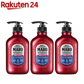 MARO 全身用クレンジングソープ(450ml*3本セット)【マーロ(MARO)】