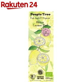 People Tree フェアトレードチョコレート オーガニック ビター・レモンピール(50g)