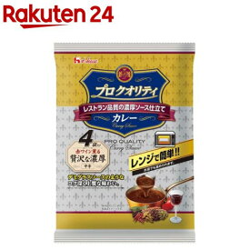 プロクオリティ カレー 贅沢な濃厚(135g×4袋入)