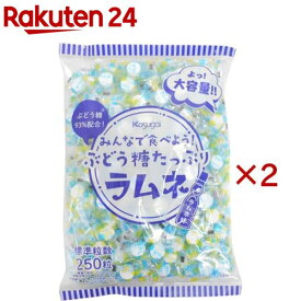 春日井製菓 みんなで食べよう！ ぶどう糖たっぷりラムネ(550g×2セット)