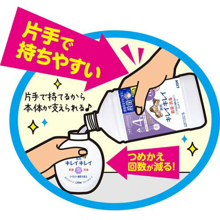 楽天市場】キレイキレイ 薬用泡ハンドソープ フローラルソープの香り 詰替用(800ml*3個セット)【キレイキレイ】 : 楽天24 楽天市場】キレイキレイ 薬用泡ハンドソープ フローラルソープの香り 詰替用(800ml*3個セット)【キレイキレイ】 : 楽天24