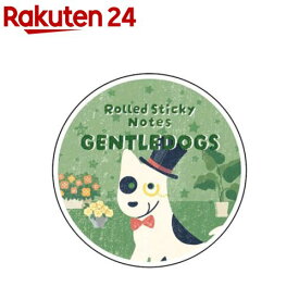 ロール付箋 「GentleDogs」 24x40mm／3m RFST24-G1(1個)