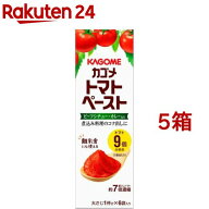 カゴメ トマトペースト ミニパック(18g*6コ入5コセット)【カゴメトマト調味料】