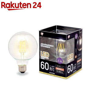 LED�t�B�������g�d�� �{�[���� 60�` �d���F �N���A�^�C�v LDG7L-G-FC(1��)