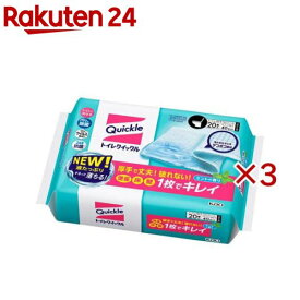 トイレクイックル つめかえ用 ジャンボパック(20枚入×3セット)