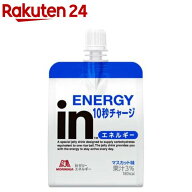 inゼリー エネルギー(180g×36個入)【inゼリー】[森永製菓 ゼリー飲料 体調管理 防災 非常食 受験]