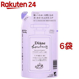 ダイアンボヌール モイスト＆リペア シャンプー 詰め替え ナイトドリームティーの香り(400ml*6袋セット)【ダイアンボヌール】